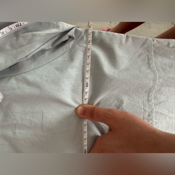 Light Blue Button-Up Dress - Picture 13 of 16